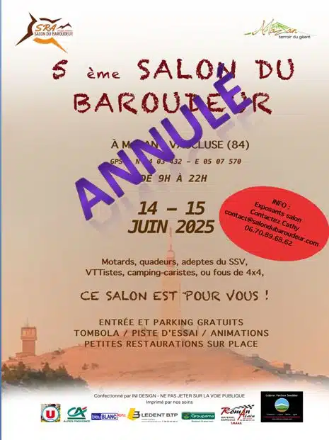 baroudeur annule
